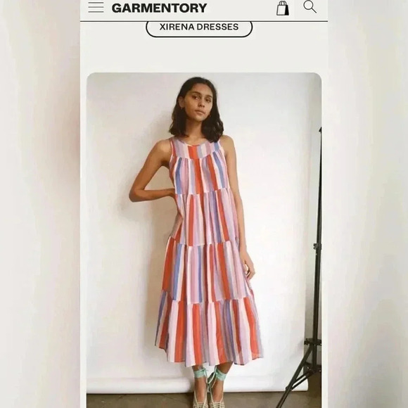 Xirena Eva Silk Dress in Sorrento - Picture 8 of 11